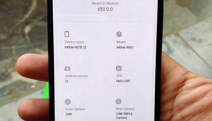 Infinix Note 11