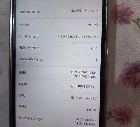 Huawei P20 Lite