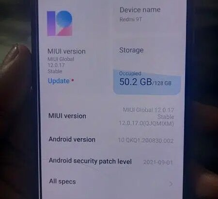 Redmi 9t 4gb 128gb