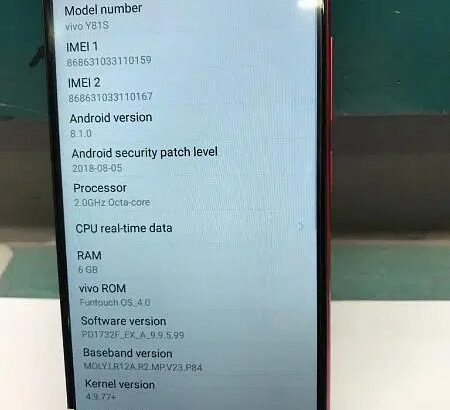 Vivo Y81s