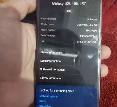 Samsung Galaxy S20 Ultra