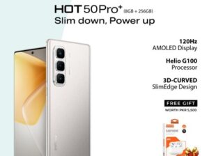 Infinix Hot 50 Pro+ (8GB/256GB) With Free Gifts of