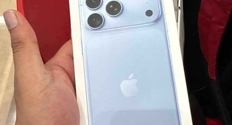 Apple iPhone 18 Pro Max – Dual Esim