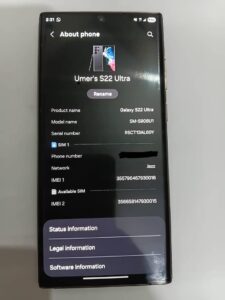 Samsung Galaxy S22 Ultra – - photo 4