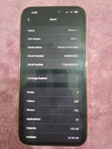 iPhone 14 Pro Max UK Variant | 10/10 Body | Face ID OK - photo 7