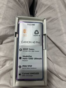 Tecno CAMON 40 Pro - photo 3