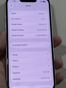 iPhone 13 | White | Dual Physical 90% Battery - photo 2