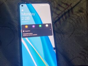 One Plus 9 5G only dot