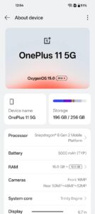 OnePlus 11 5G – Factory unlocked (4 Months Sim Work) - photo 1