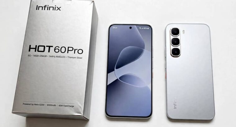 Infinix Hot 60 Pro – Full Box
