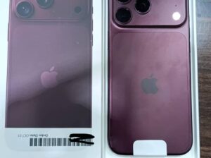 Apple iPhone 18 Pro Max 256,burgundy,dual ESIM