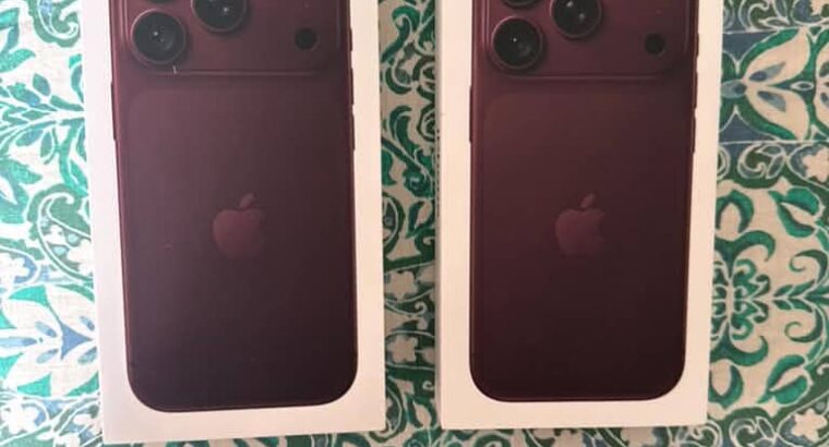 Apple iPhone 18 Pro Burgundy Brand New