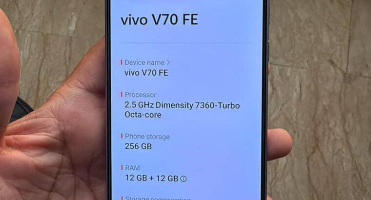 Vivo V70 FE 5G
