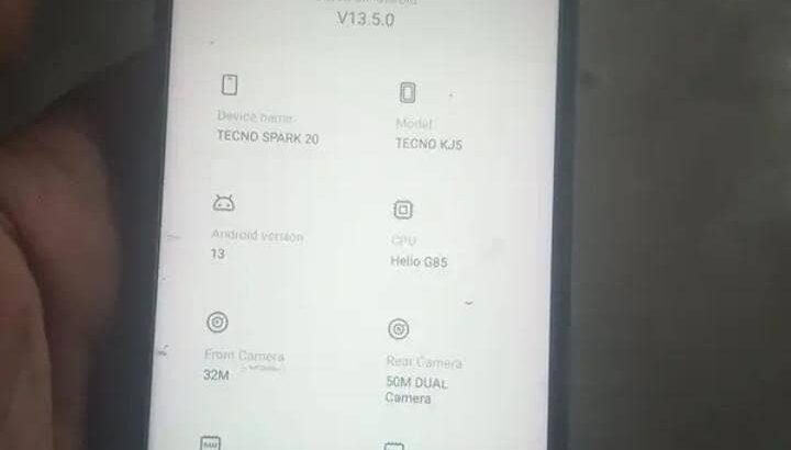 Tecno Spark 20C