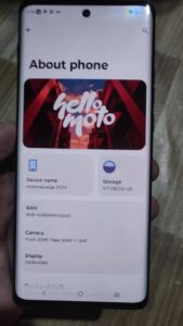 Motorola edge 2024 Gaming Phone - photo 2