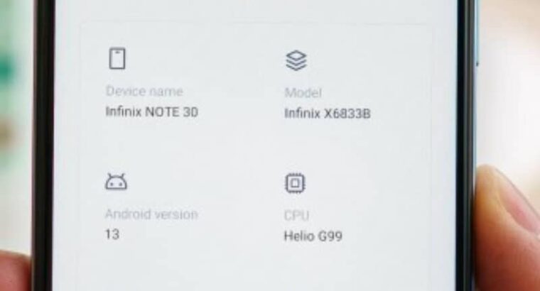 Infinix Note 30