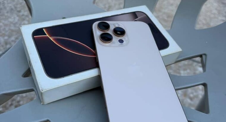 Apple iPhone 16 Pro Max – Desert Titaniu...