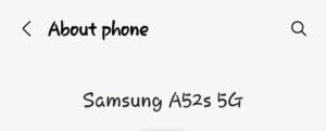 Samsung Mobile A52s 5G - photo 3