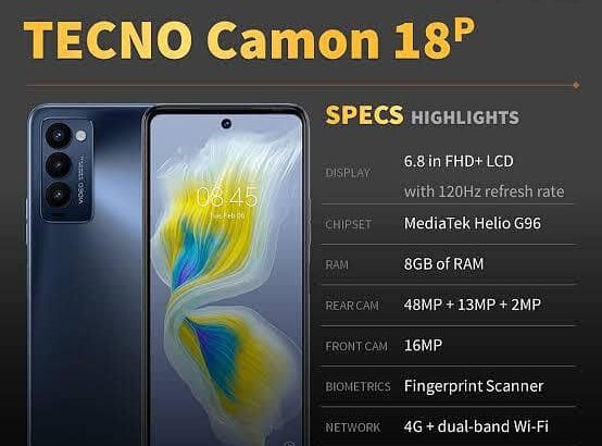 Tecno Camon 18P